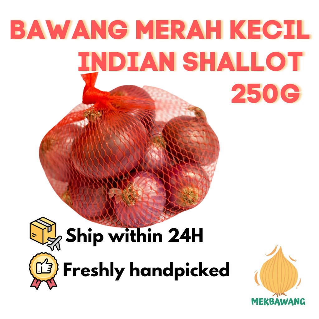 Bawang Merah Kecil / Indian Shallot 250G Shopee Malaysia