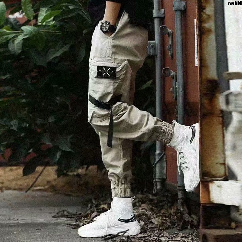 European American HighEnergy Dark Saibo Street Wear Men's Ninja Pants