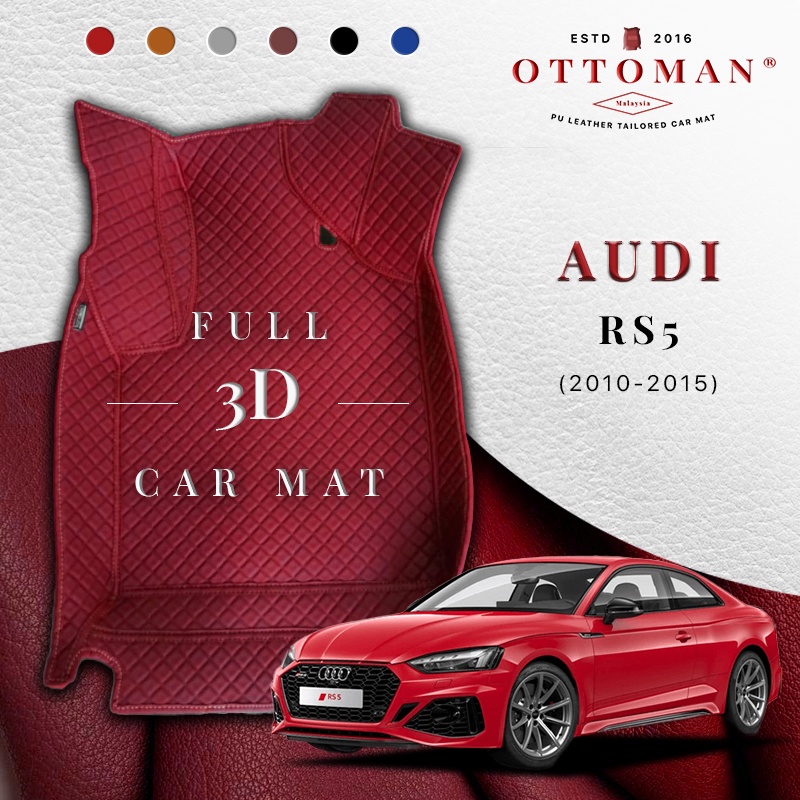Ottoman Car Mat Audi Rs5 (20102015) Shopee Malaysia