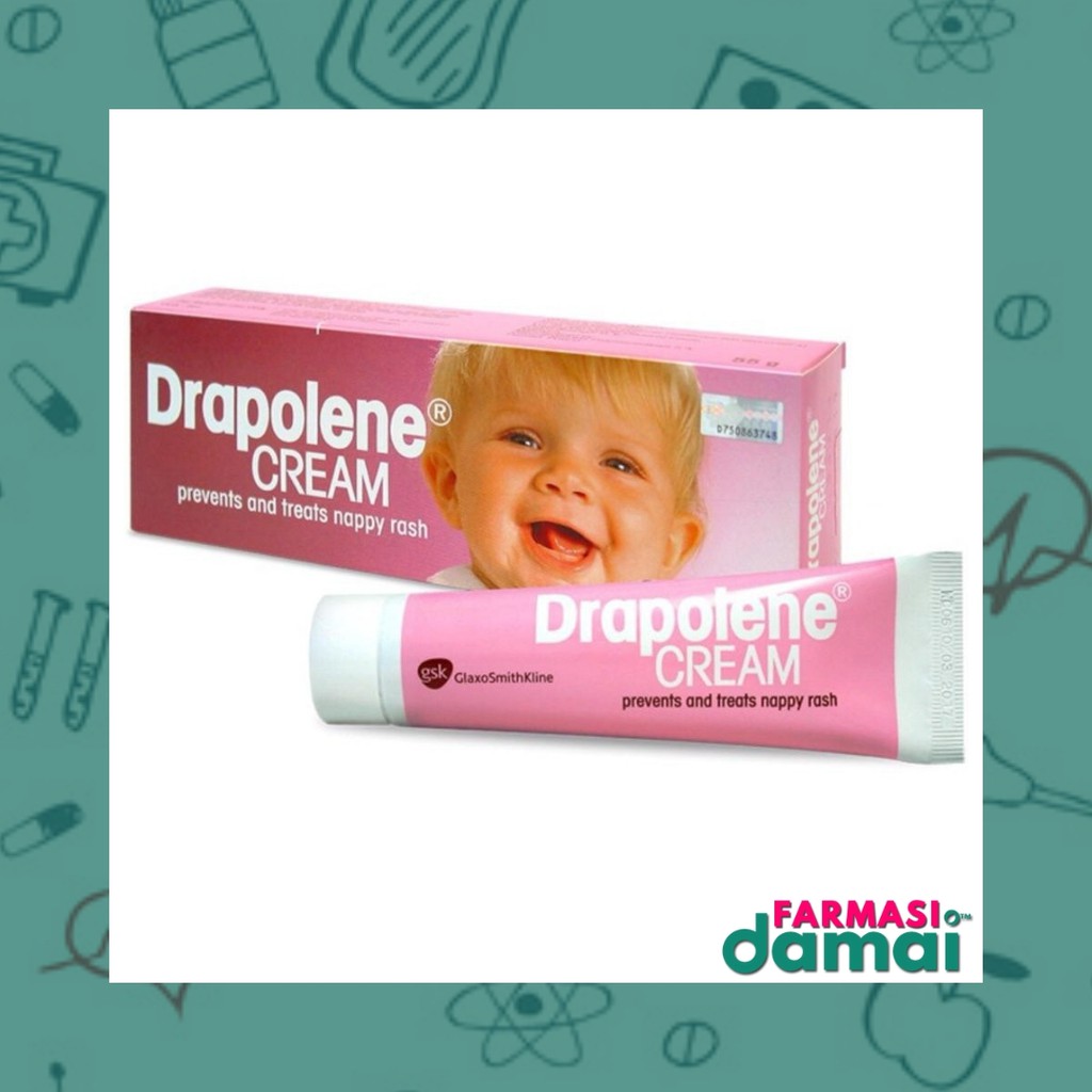 DRAPOLENE NAPPY RASH CREAM 55G Shopee Malaysia