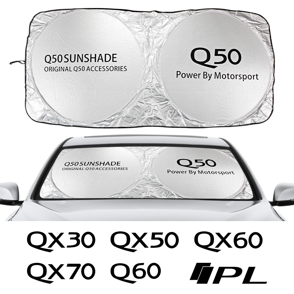 Car Windshield Sun Shade Cover for Infiniti Q30 Q50 Q60 Q70 QX30 QX50