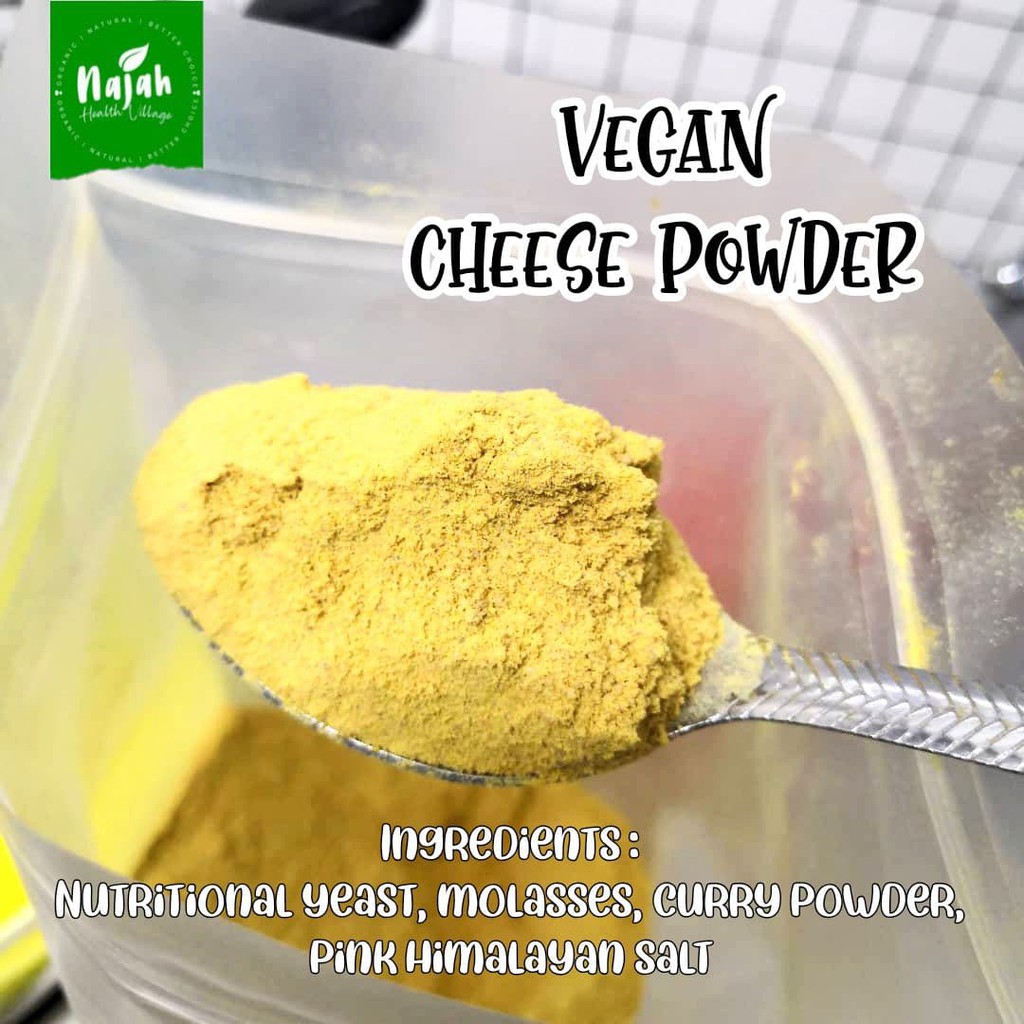 Vegan Cheese Powder Serbuk Cheese Vegan Shopee Malaysia