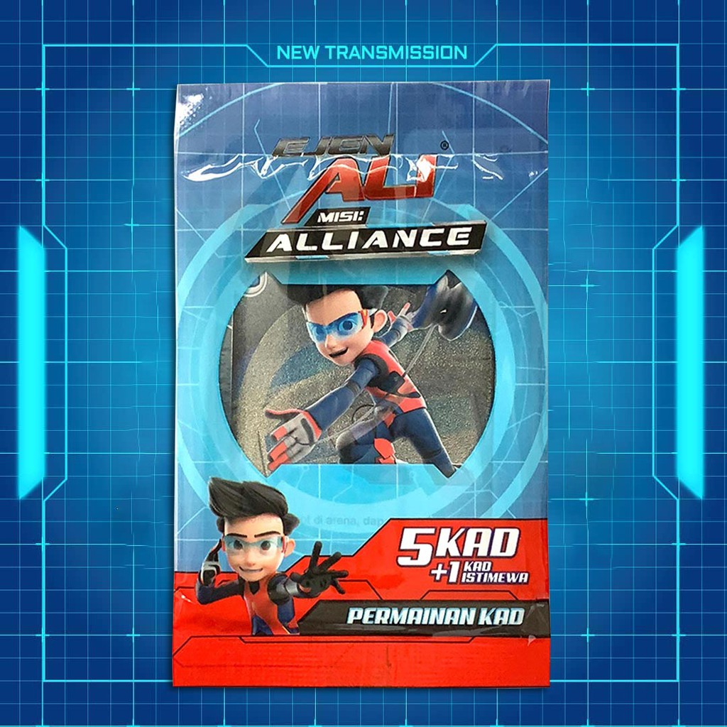 (RANDOM) Game Card Ejen Ali Misi Alliance [Permainan Kad] Shopee
