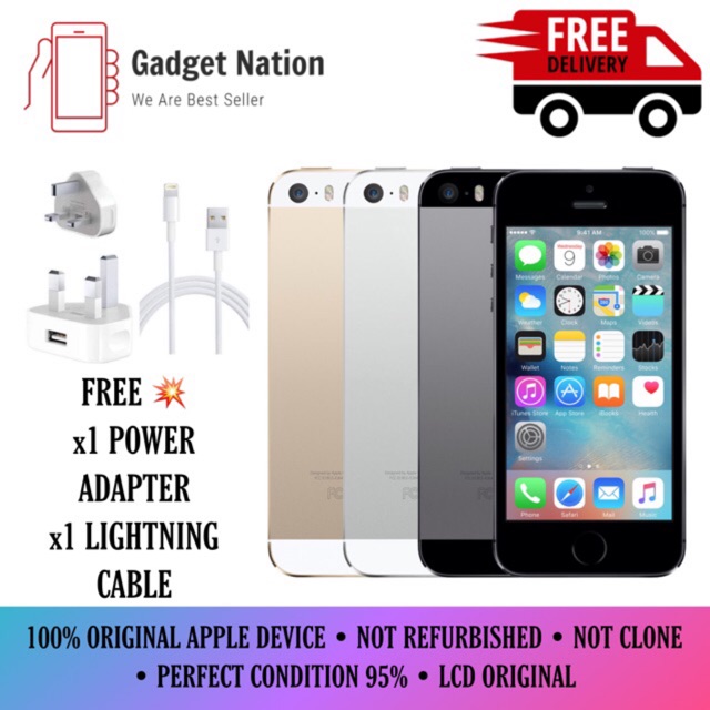 [Fullset] Apple Iphone 5s 16gb/32gb/64gb [100 Original