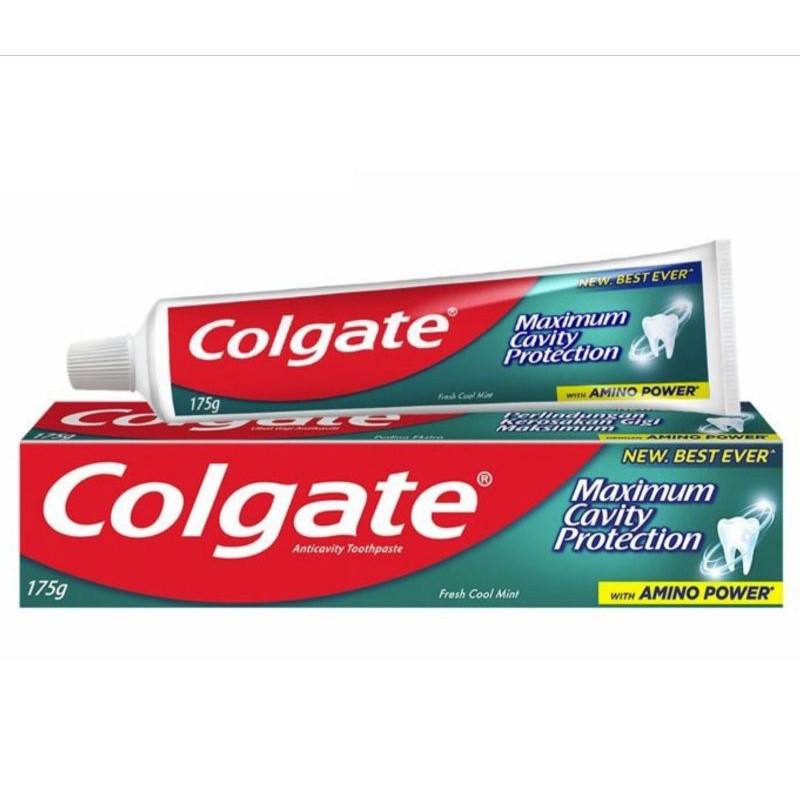 Colgate Maximum Cavity Protection Fresh Cool Mint Toothpaste (2 x 180g) Shopee Malaysia