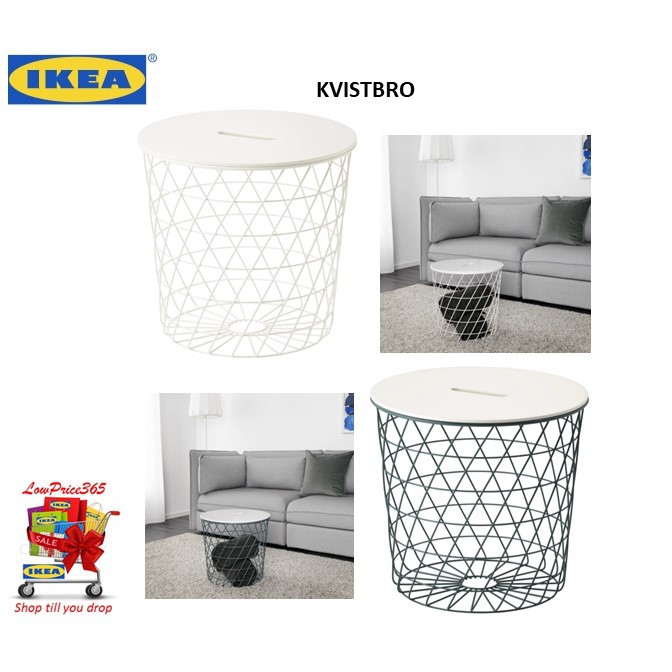 Ikea Basket Coffee Table Decoration Examples