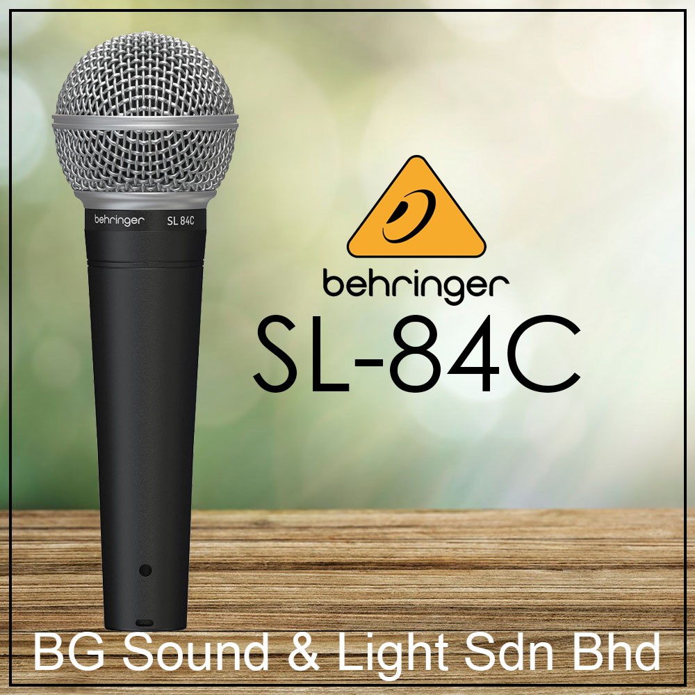 Behringer SL84C Dynamic Cardioid Microphone with Carrying Case (SL 84C