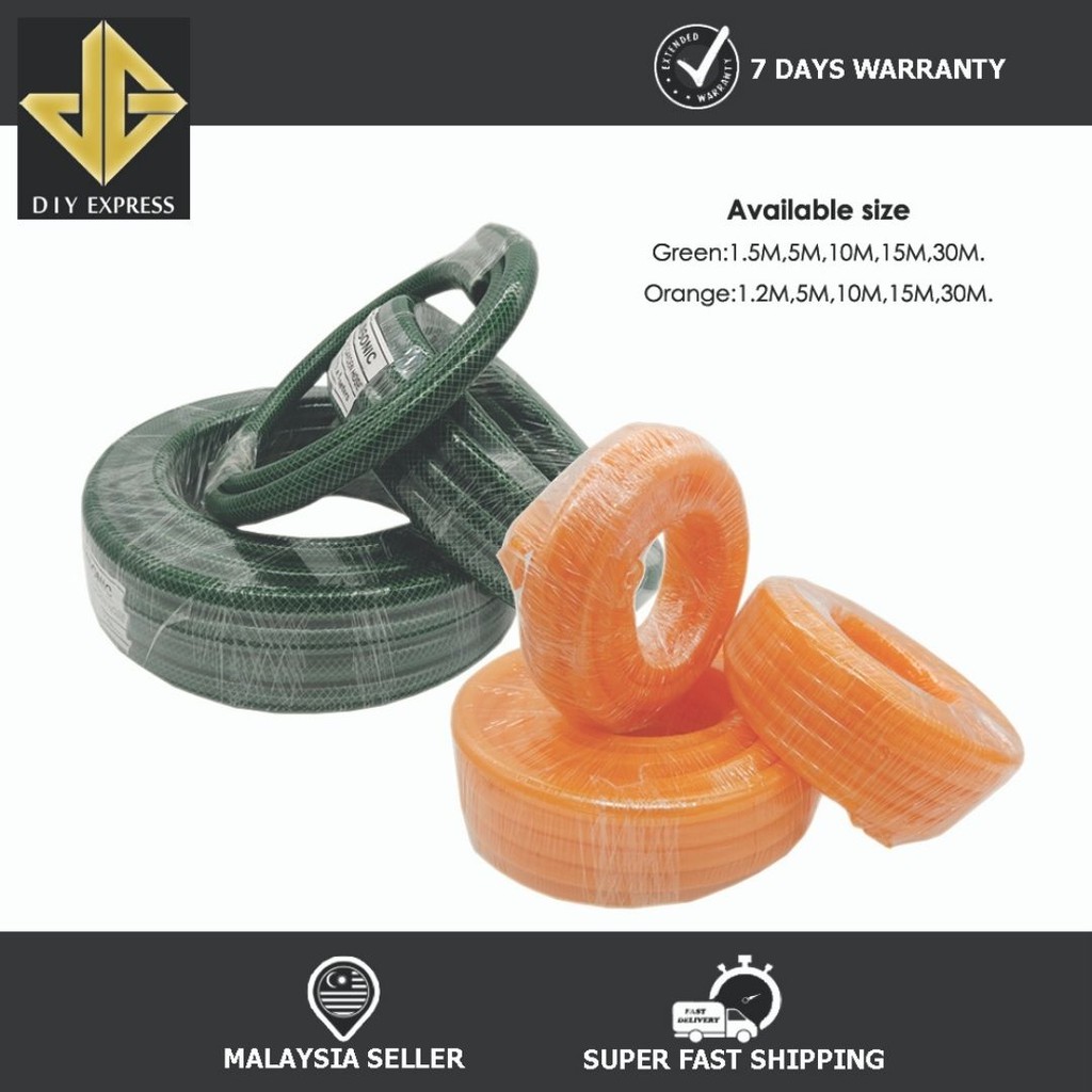 High Quality PVC Heavy Duty Fancy & Garden Hose / Paip Getah Kualiti
