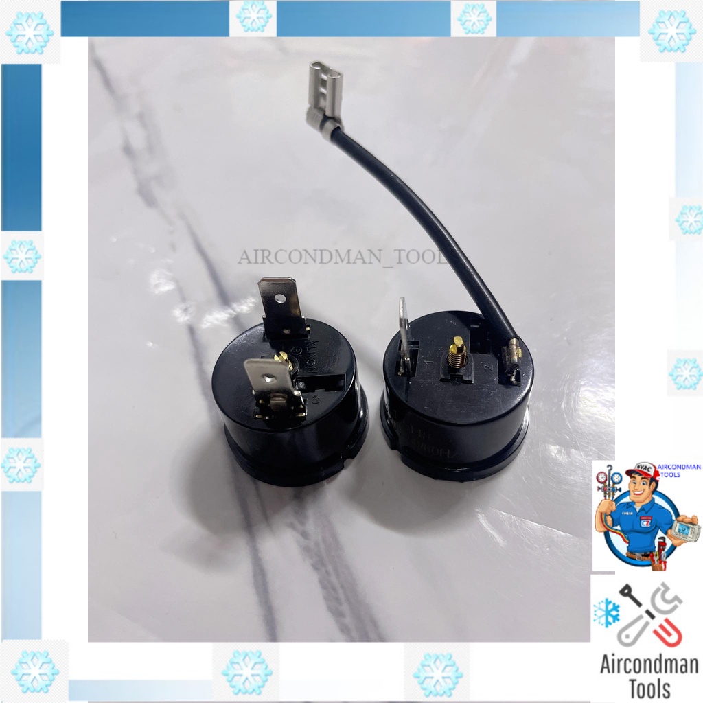overload compressor outdoor aircond overheat cut out terminal wire