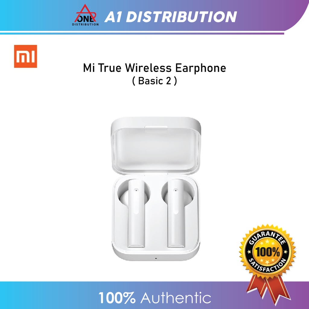 Mi True Wireless Earphone 2 Basic (100 Original Mi Malaysia) Shopee