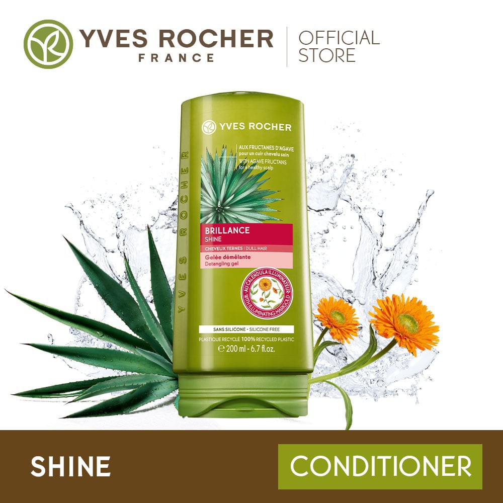 Yves Rocher Shine Gel Conditioner 200ML Shopee Malaysia