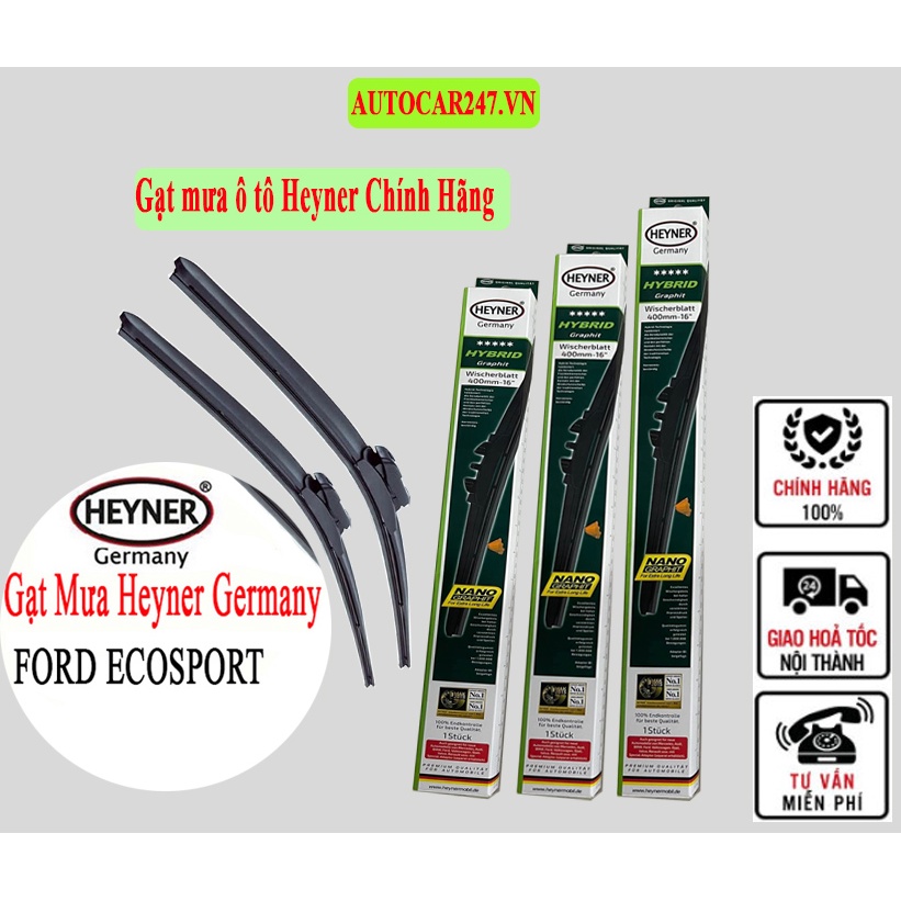 Ford Ecosport 20182022 Car Rain Wiper, Heyner Germany Genuine German