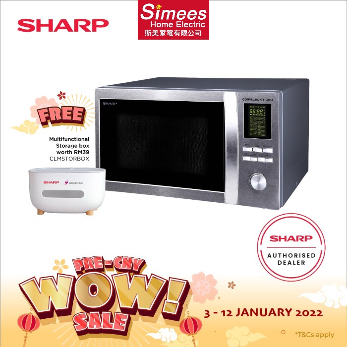 Sharp 32L Microwave Oven with Convection R854AST Shopee Malaysia