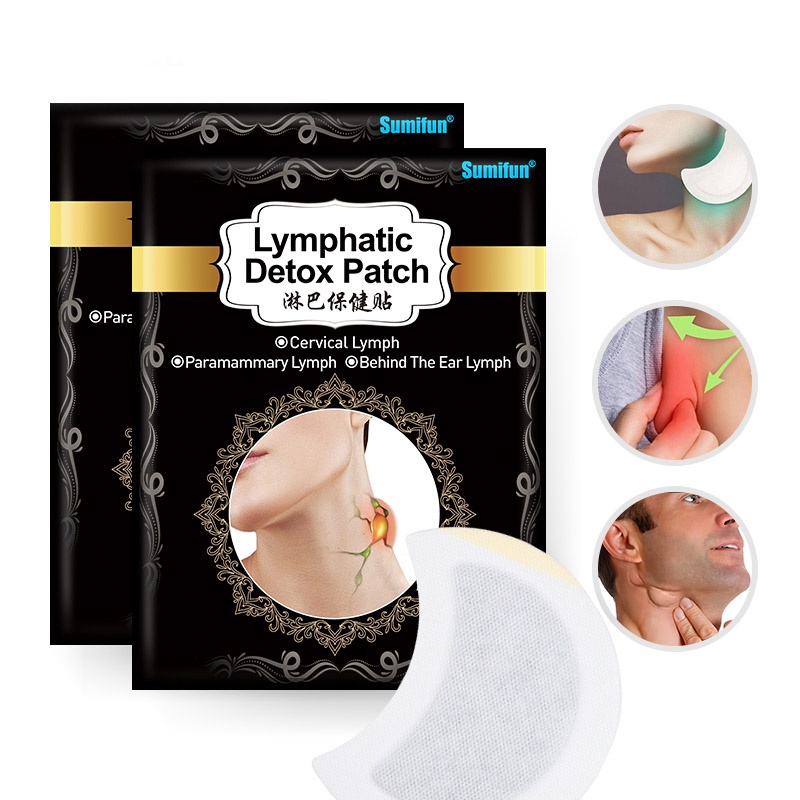 Lymphatic Drainage Detox Patch Effective Antiswelling Plaster Breast