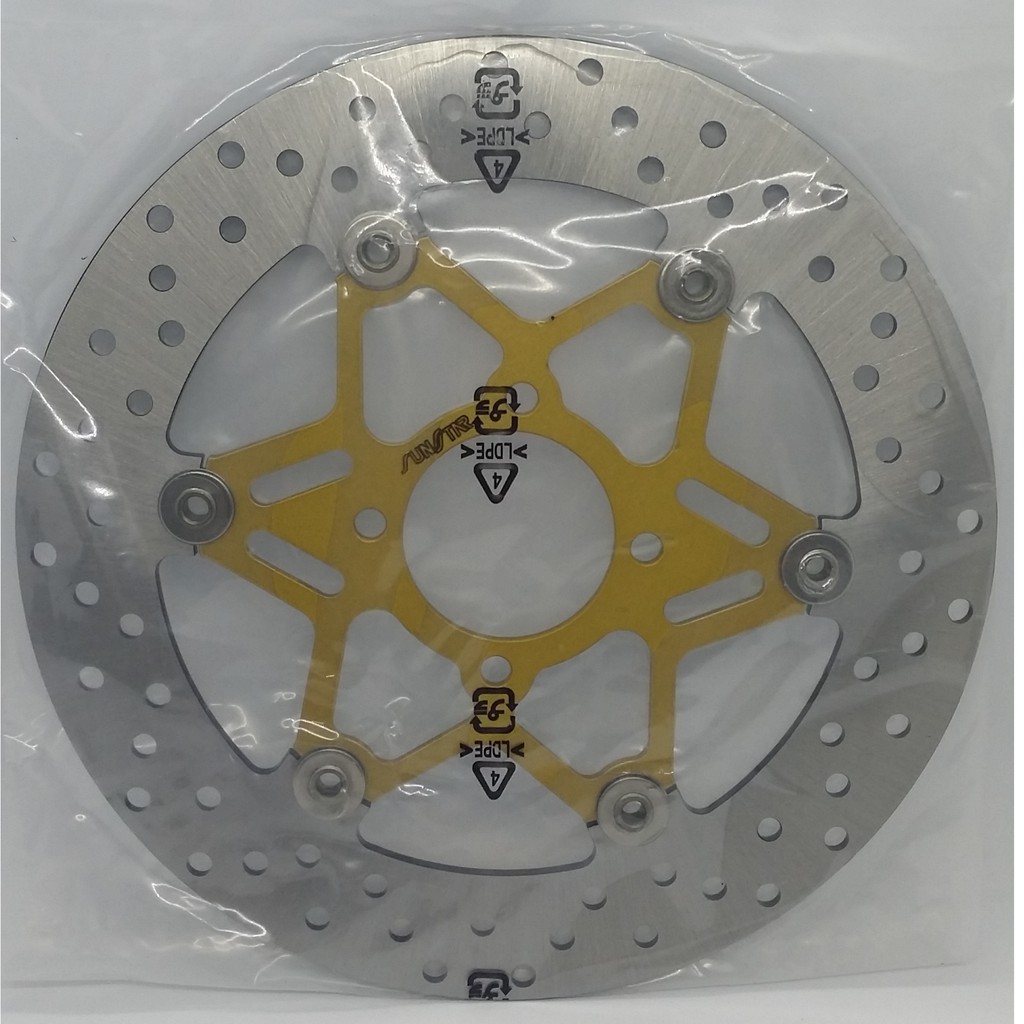 FLOATING DISC PLATE FRONT BRAKE YAMAHA LC135 NEW/5S/Y125ZR/Y15ZR 267MM