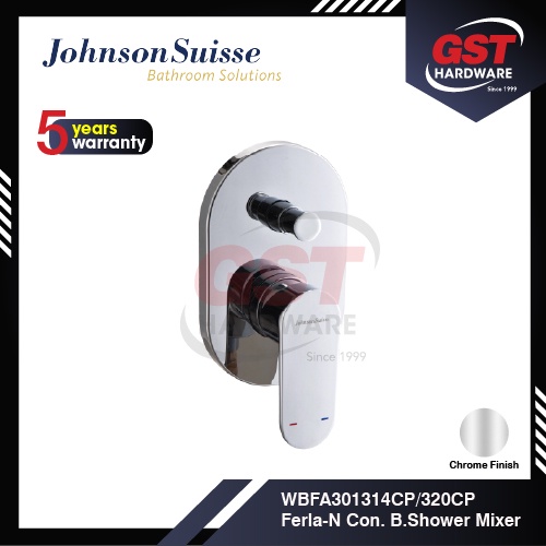 Johnson Suisse FerlaN Concealed Bath Shower Mixer Bathroom Mixer