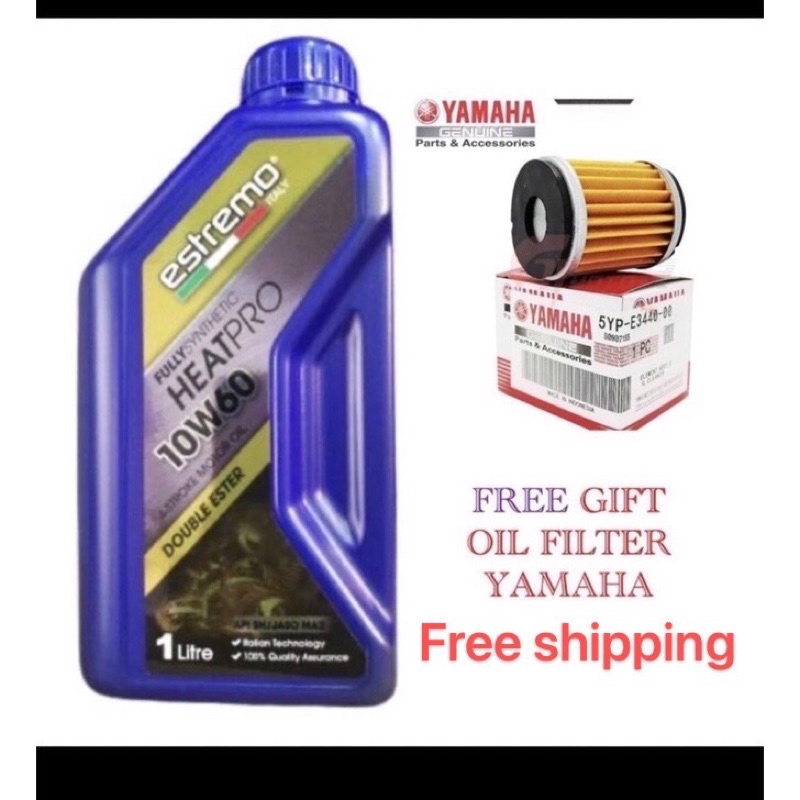 100 Original Estremo Heatpro 4T Engine Oil Fully/Semi Synthetic 10W50