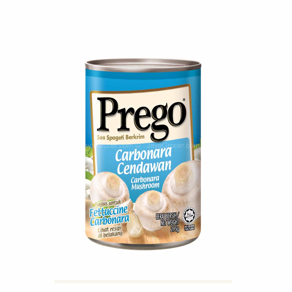 PREGO CARBONARA MUSHROOM 295G Shopee Malaysia