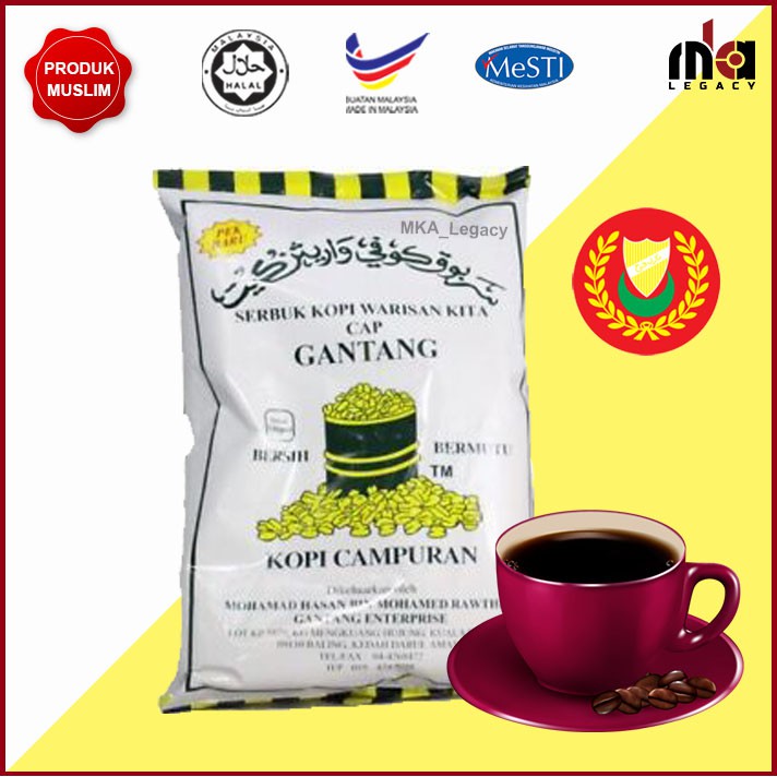 Kopi Cap Gantang (HALUS) Ori Kedah Shopee Malaysia