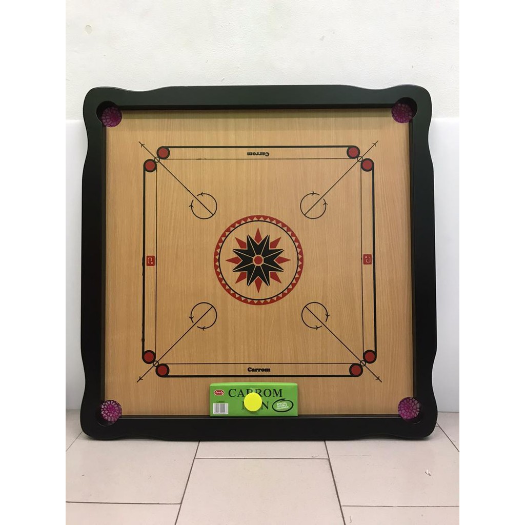 CARROM BOARD 222 86CM X 86CM x 3.6cm Shopee Malaysia