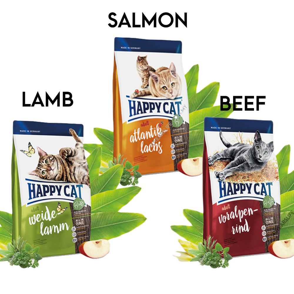 Happy Cat Premium Cat Food Cat Dry Food 4kg Cat Food / Dry Cat Food