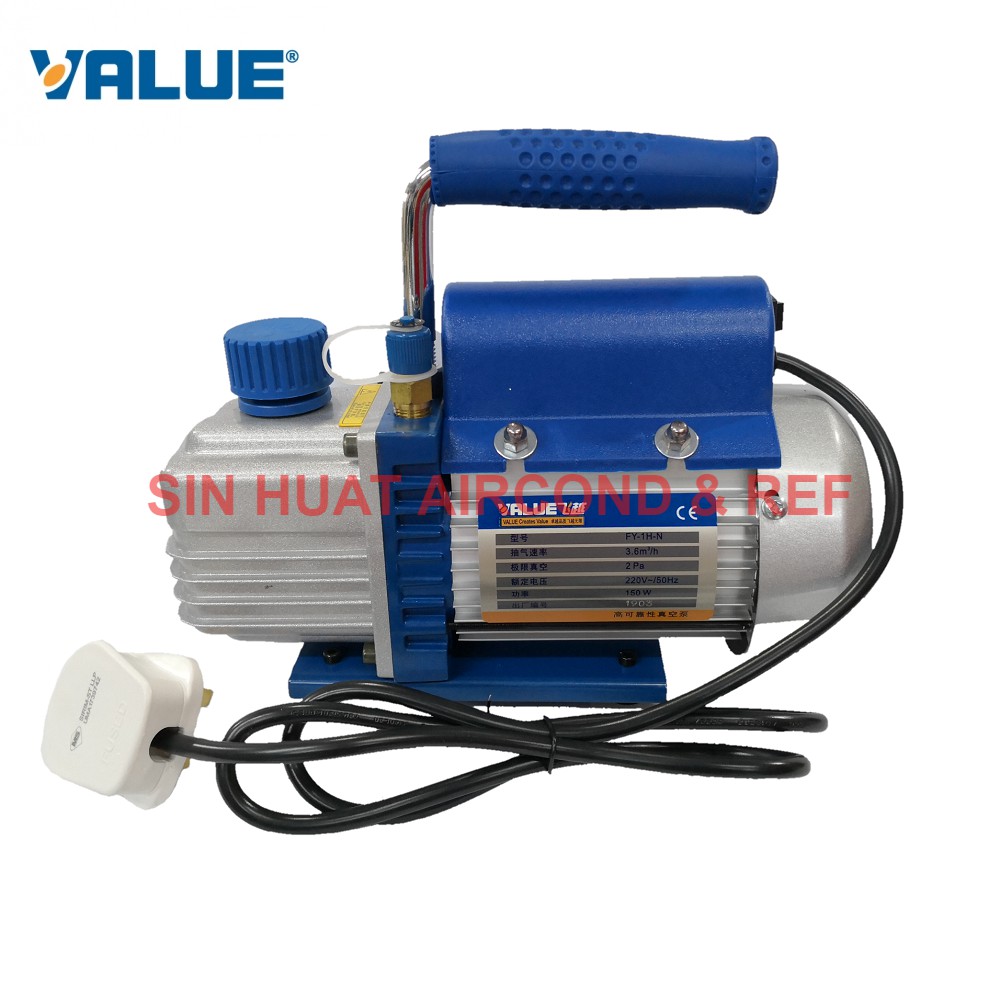 VALUE Portable Vacuum Pump 1/4 HP for Air Conditioning/Refrigerator