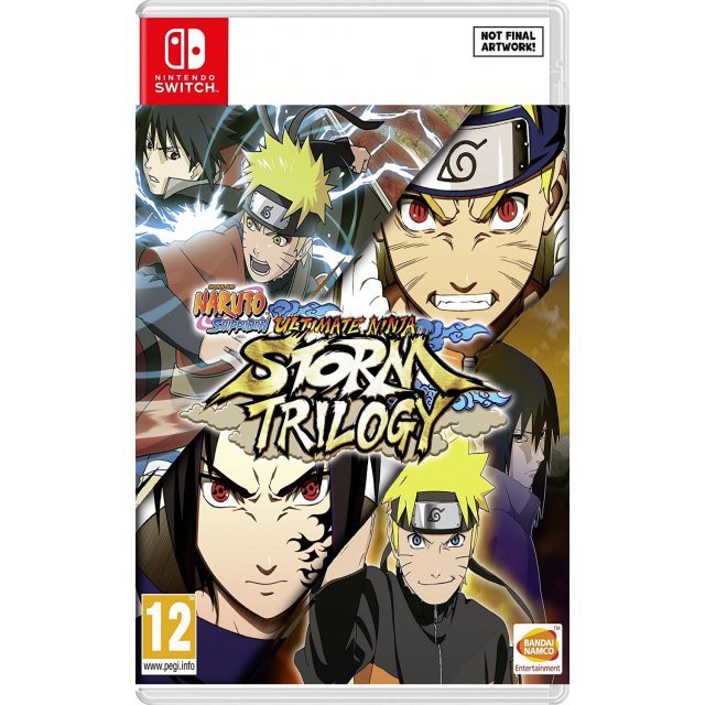 Nintendo Switch Naruto Shippuden Trilogy (Digital Code)(English)(New