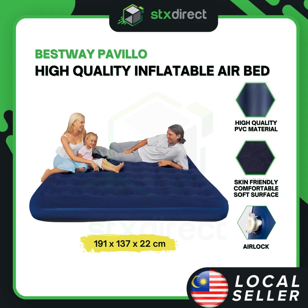 BESTWAY PAVILLO High Quality Inflatable Air Bed Air Mattress for Camping / Tilam Angin