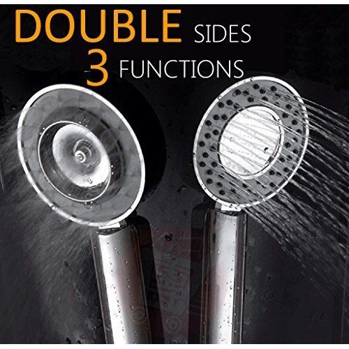 Double Sides High Pressure Handheld Shower Head Multi Functions Premium