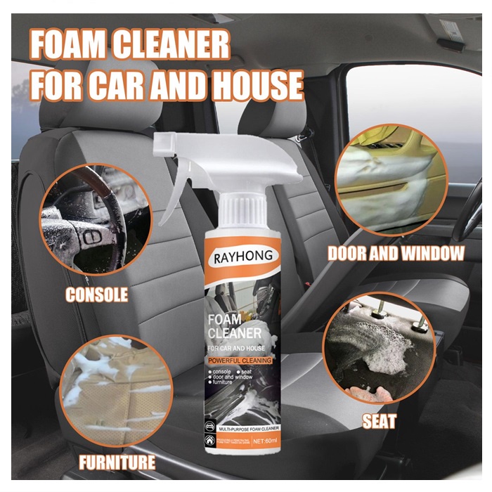 Multipurpose Foam Cleaner Antiaging Cleaning Automoive Car Interior Home Cleaning Foam Spray