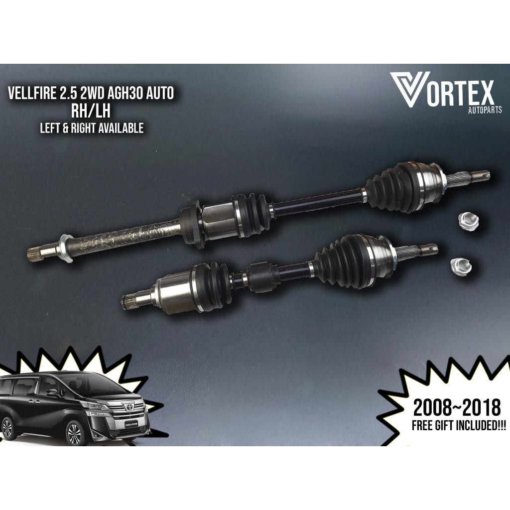 Drive Shaft For Toyota Vellfire 2.5 2WD AGH30 (20082018) Shopee Malaysia