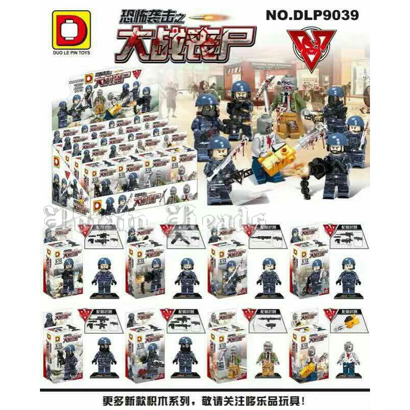 DLP ZOMBIE WARS ATTACK MF DLP9039 (LEGO COMPATIBLE) Shopee Malaysia