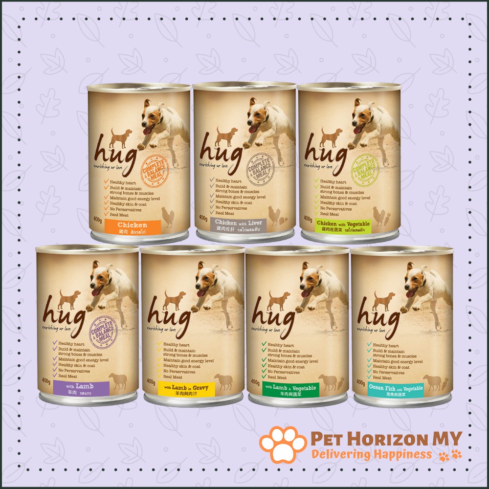 Hug Canned Dog Food 400g Shopee Malaysia