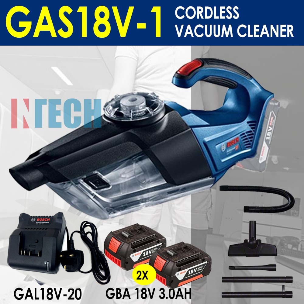 BOSCH GAS18V1 (SOLO) / GAS18V1 (SOLO)CORDLESS VACUUM CLEANER (AL1820CV