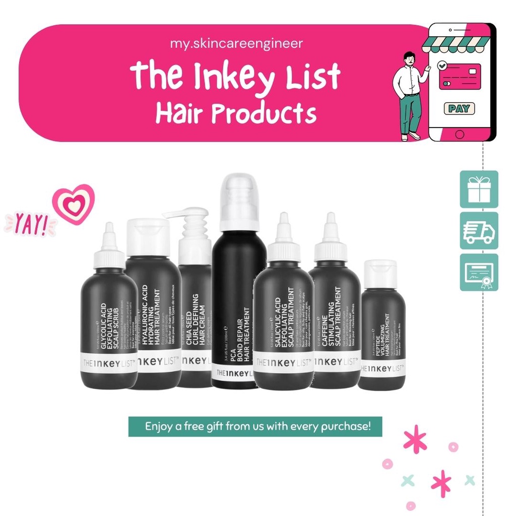 The INKEY List Hair Treatment Salicylic Acid Exfoliating Scalp