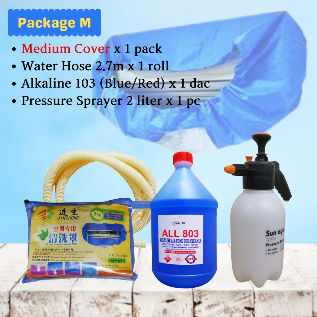 Airconditioner Cleaning Kit > for Wall Mounted Type 1.0hp 3.0hp