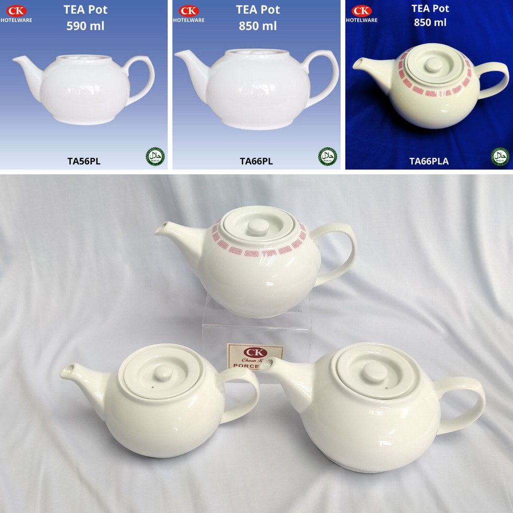 CK Porcelain, Tea Pot / Chinese Tea Pot / Premium Tableware