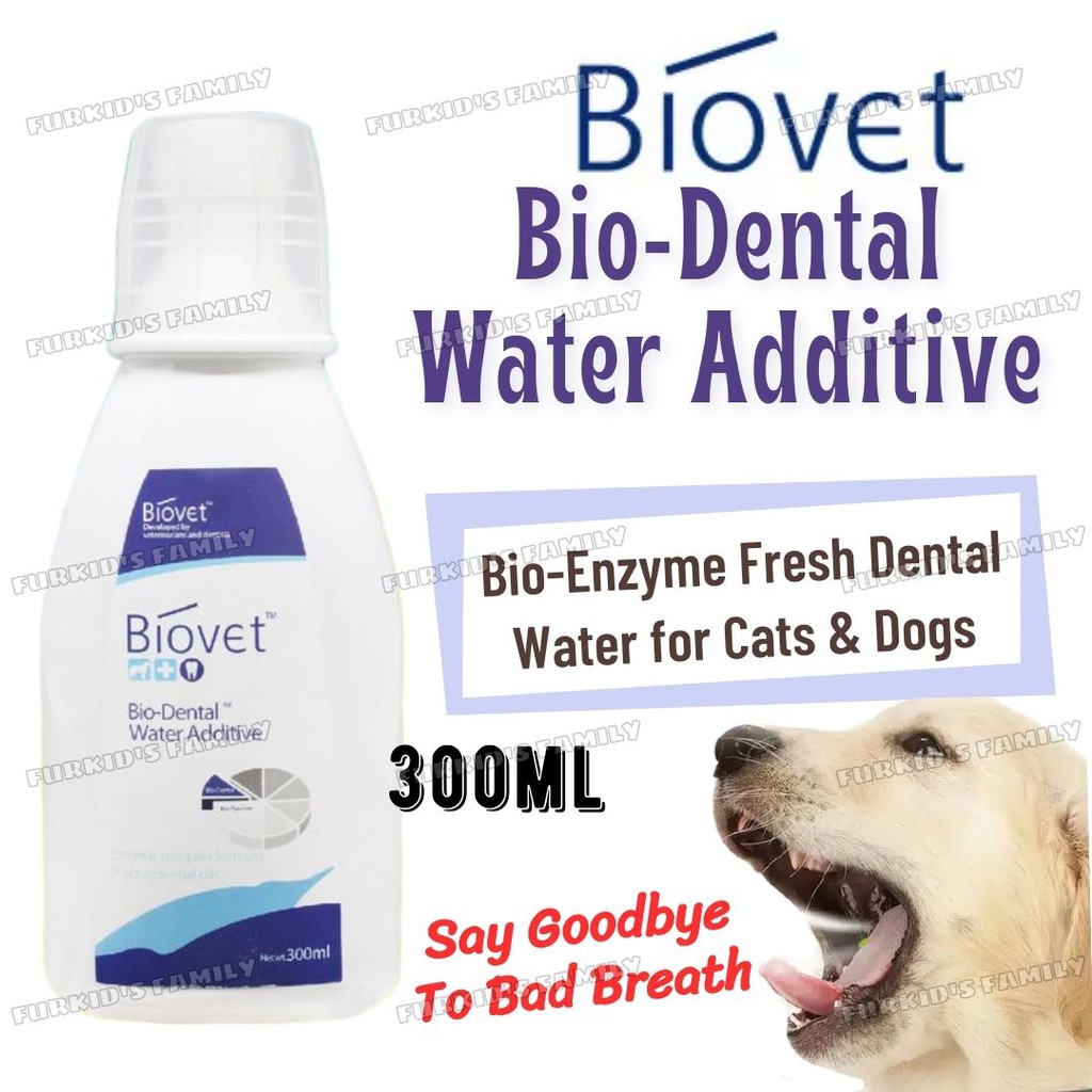 Biovet BioDental Water Additive 300ml / BioEnzyme Fresh Dental Water