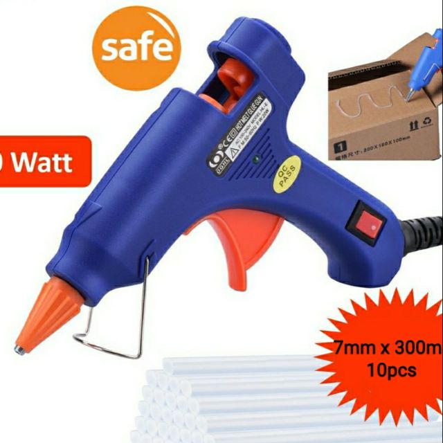 Electric Hot Melt Glue Gun/Gam Pistol Shopee Malaysia