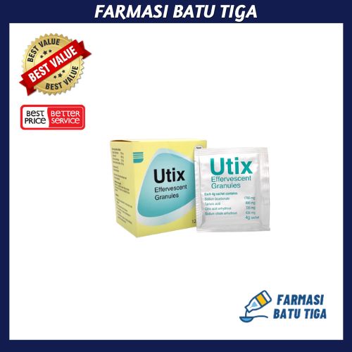 UTIX EFFERVESCENT GRANULES SACHET 4G (FOR GOUT TREATMENT, MILD URINARY