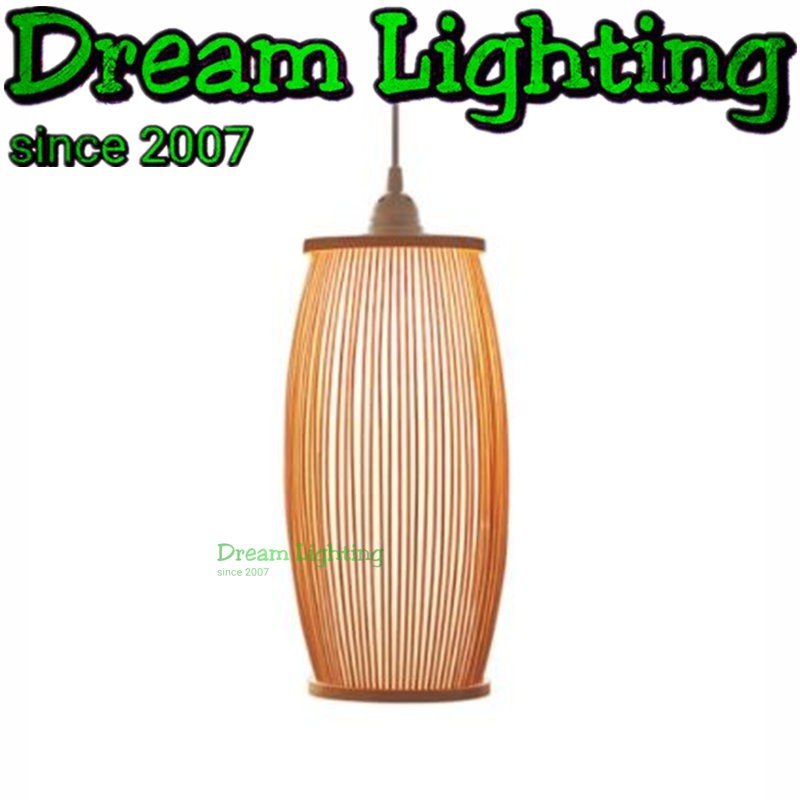 Dream Lighting / Japanese Style Modern Bamboo Pendant Lights / Lampu