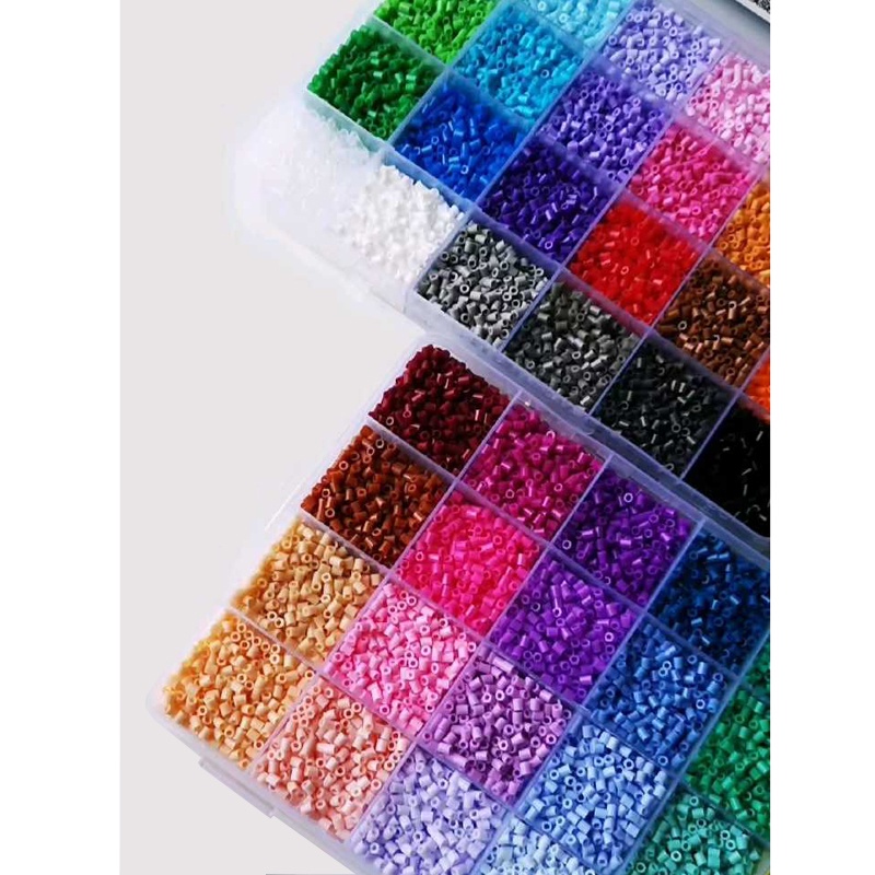 24colours/box 2.6mm Mini Beads Perler Beads Set 13200pcs DIY Hama Beads