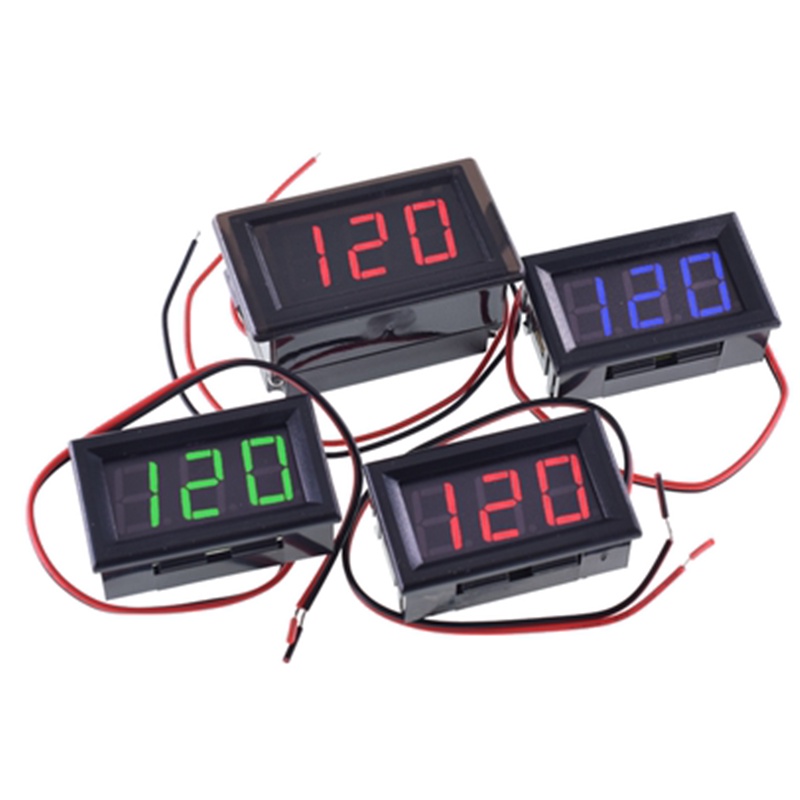 DC 5V120V digital voltmeter / Electric vehicle meter antireverse