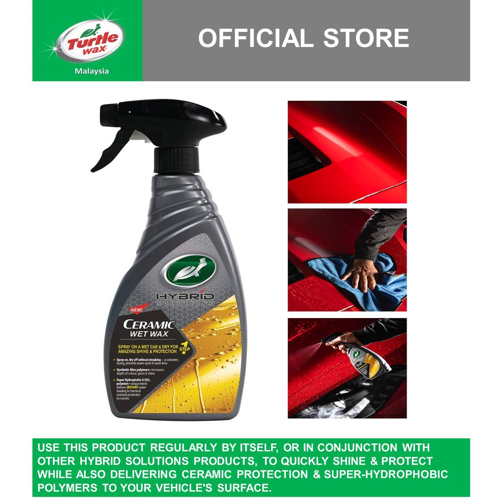 Turtle Wax Ceramic Wet Wax T53410 Shopee Malaysia