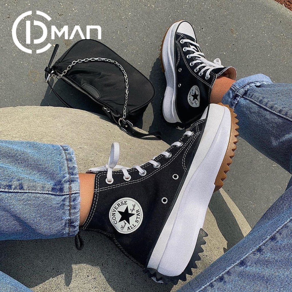 New Converse Run Star Hike Highcut Y Low Cut Zapatillas De Deporte