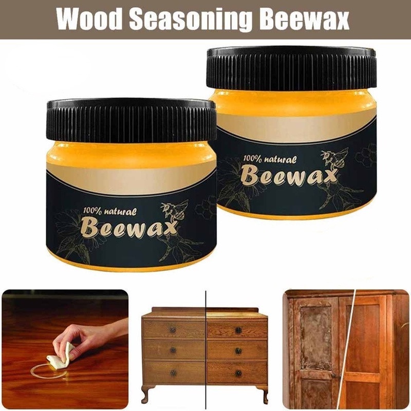 Multipurpose Wood Beeswax Household Polishing Natural Shine Bees wax Furniture Care Wood