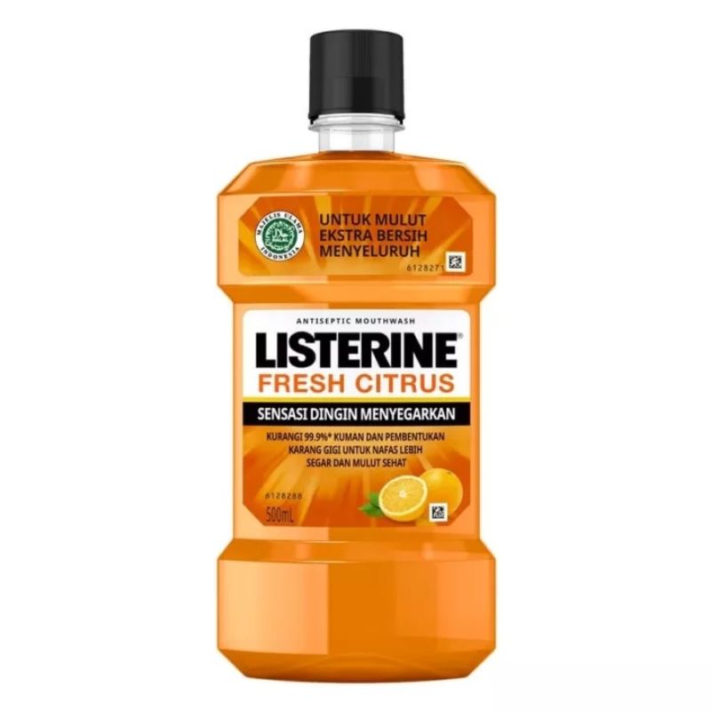 Listerine fresh citrus Mouthwash Medicine Shopee Malaysia