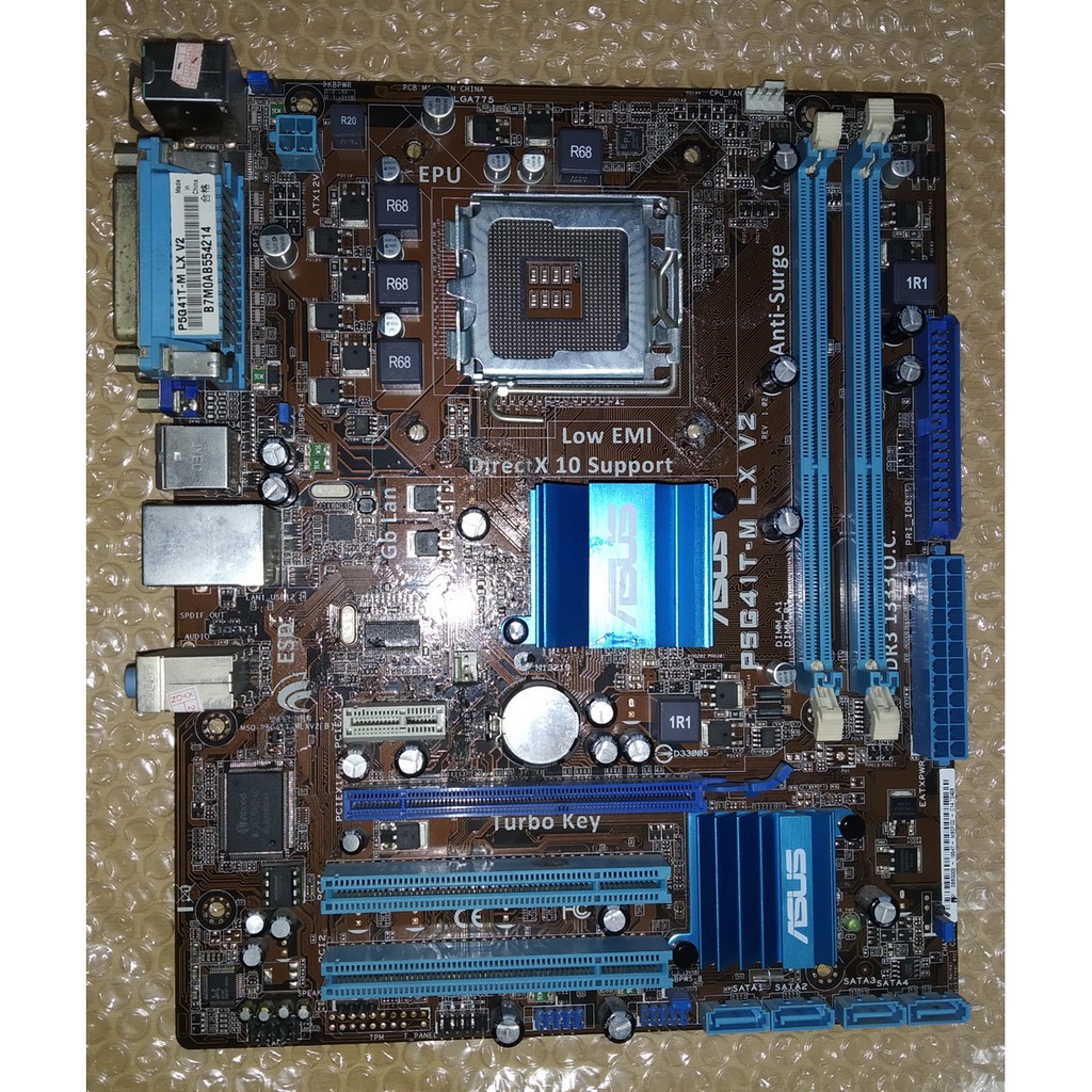 ASUS Gigabyte G41 LGA775 Motherboard Shopee Malaysia