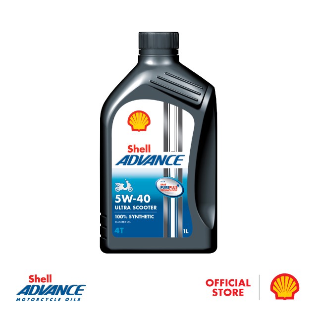 Shell Advance 4T Ultra Scooter 5W40 Fully Synthetic Motorcycle Engine