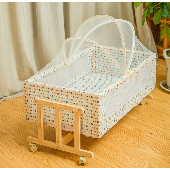 Portable Baby Cot Mosquito Net Folding Travel New Born Bedding Foldable